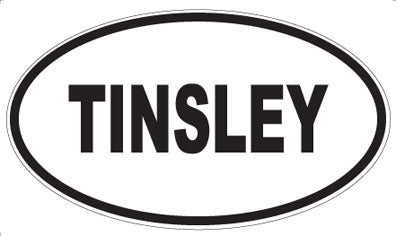 TINSLEY - Oval Magnet