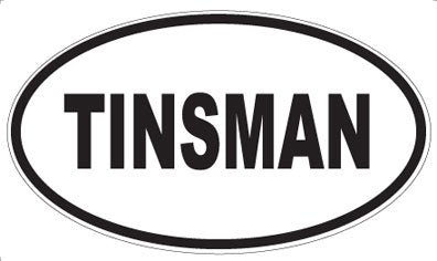 TINSMAN - Oval Magnet