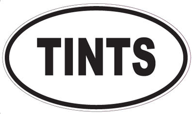 TINTS - Oval Sticker