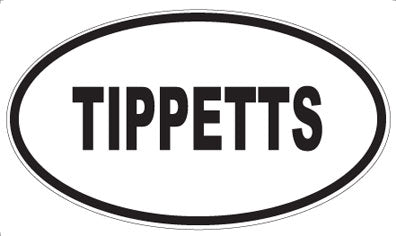 TIPPETTS - Oval Magnet