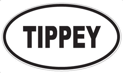 TIPPEY - Oval Magnet