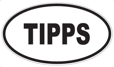 TIPPS - Oval Magnet