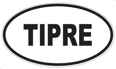 TIPRE - Oval Magnet