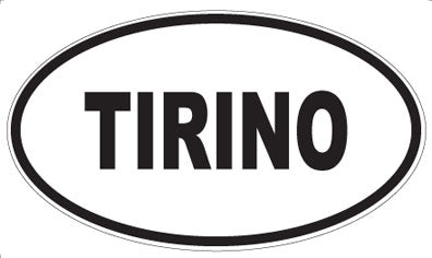 TIRINO - Oval Magnet