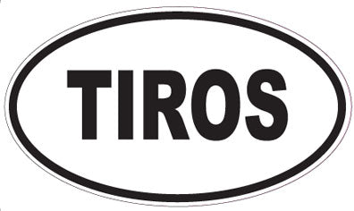 TIROS - Oval Magnet