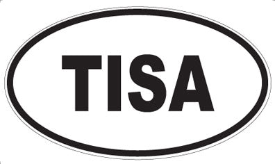 TISA - Oval Magnet