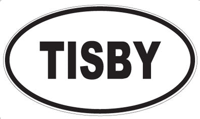 TISBY - Oval Sticker