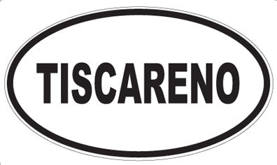 TISCARENO - Oval Magnet