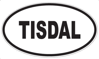 TISDAL - Oval Magnet