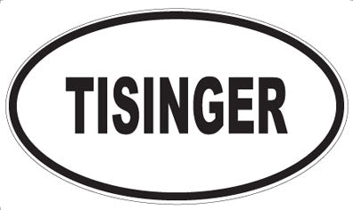 TISINGER - Oval Magnet