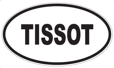 TISSOT - Oval Sticker