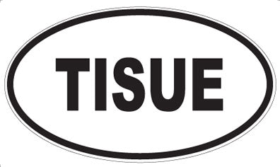 TISUE - Oval Magnet