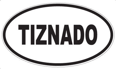 TIZNADO - Oval Magnet
