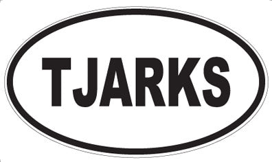 TJARKS - Oval Sticker