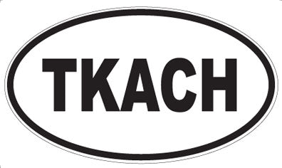 TKACH - Oval Magnet