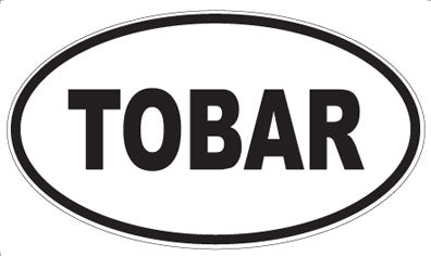 TOBAR - Oval Magnet