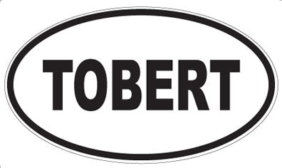 TOBERT - Oval Magnet