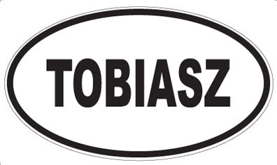 TOBIASZ - Oval Magnet