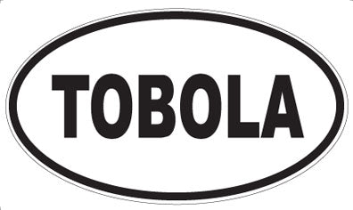 TOBOLA - Oval Magnet