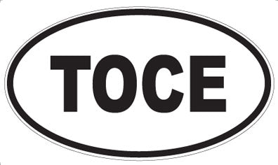 TOCE - Oval Magnet