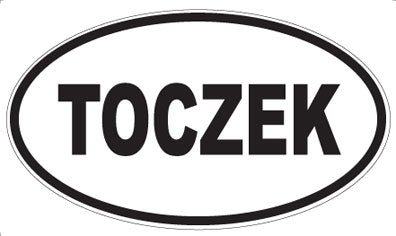 TOCZEK - Oval Magnet