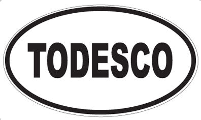 TODESCO - Oval Magnet