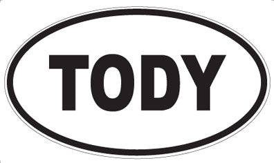 TODY - Oval Magnet