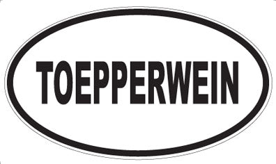TOEPPERWEIN - Oval Magnet