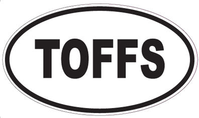 TOFFS - Oval Magnet