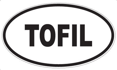 TOFIL - Oval Magnet