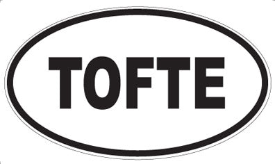 TOFTE - Oval Magnet