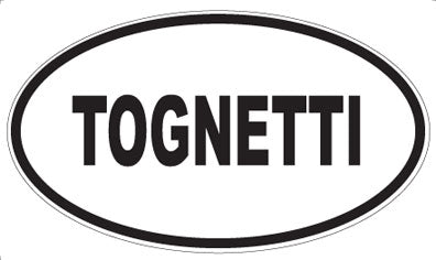 TOGNETTI - Oval Magnet