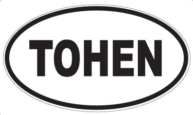 TOHEN - Oval Magnet