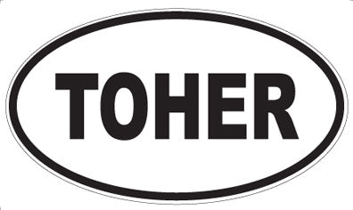 TOHER - Oval Magnet