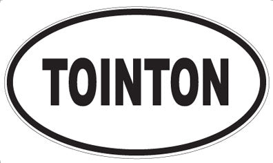 TOINTON - Oval Magnet