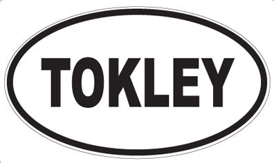 TOKLEY - Oval Sticker
