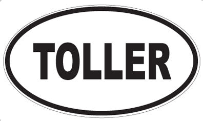 TOLLER - Oval Magnet