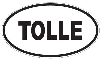 TOLLE - Oval Magnet