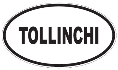 TOLLINCHI - Oval Sticker
