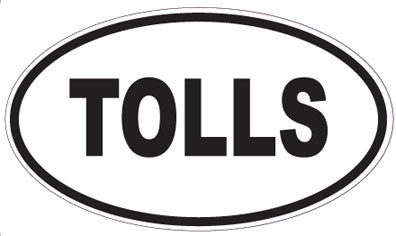 TOLLS - Oval Sticker