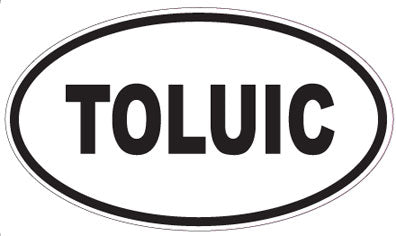 TOLUIC - Oval Sticker