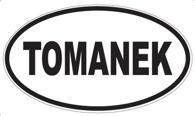 TOMANEK - Oval Magnet