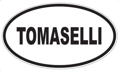 TOMASELLI - Oval Magnet
