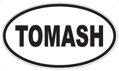 TOMASH - Oval Magnet