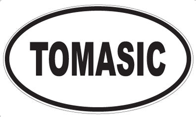 TOMASIC - Oval Magnet