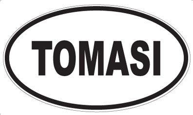 TOMASI - Oval Magnet