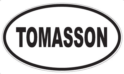 TOMASSON - Oval Magnet