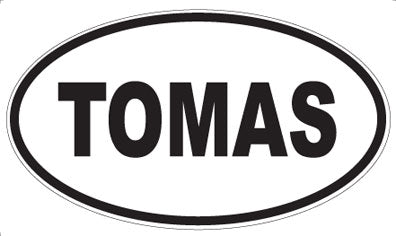 TOMAS - Oval Magnet