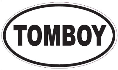 TOMBOY - Oval Sticker