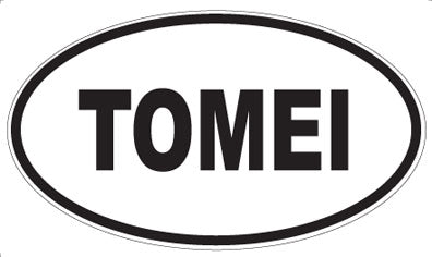 TOMEI - Oval Magnet